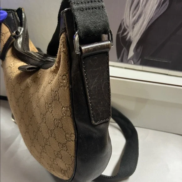 Gucci GG canvas shoulder bag monogram crossbody Y2K vintage - Picture 6 of 8